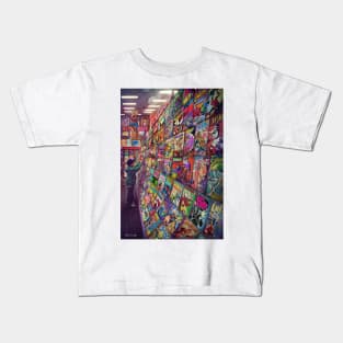 The Comic Book Store Kids T-Shirt